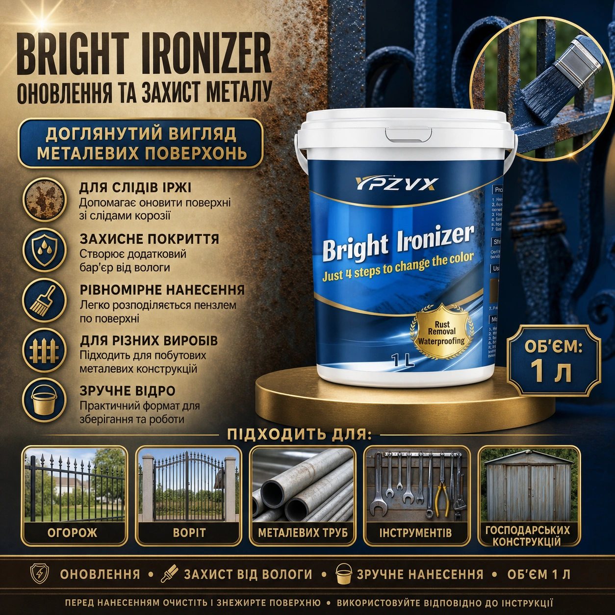 ФАРБА BRIGHTIRONIZER