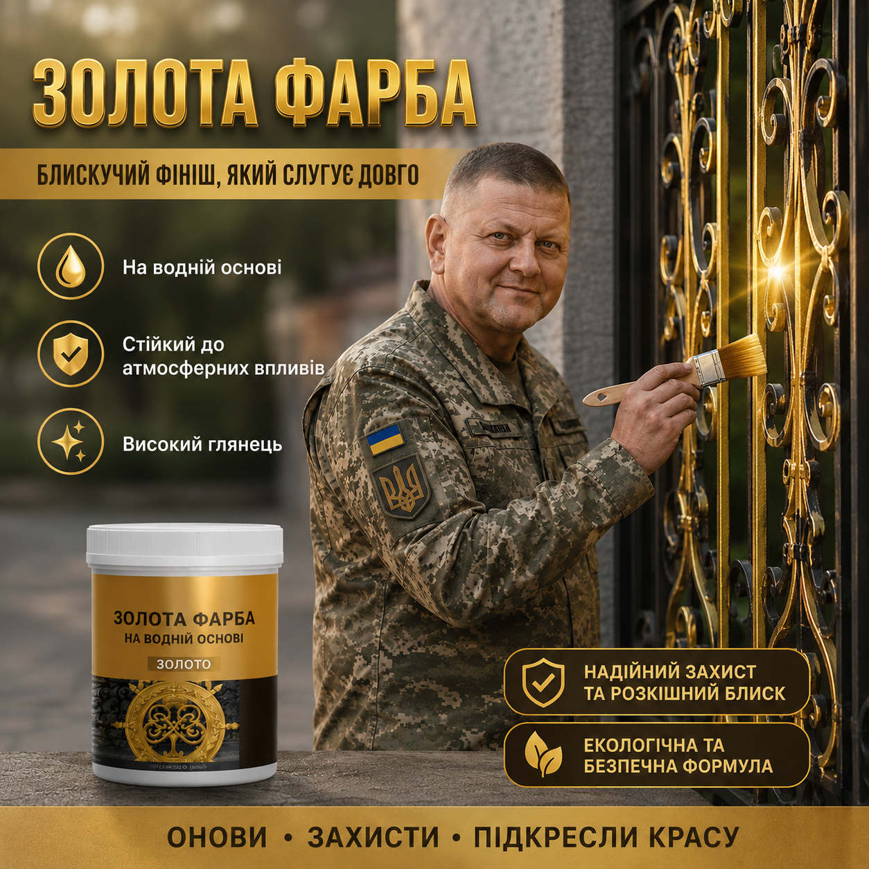  🏆 ЗОЛОТА ГЕРМЕТИЗУЮЧА ФАРБА 🏆