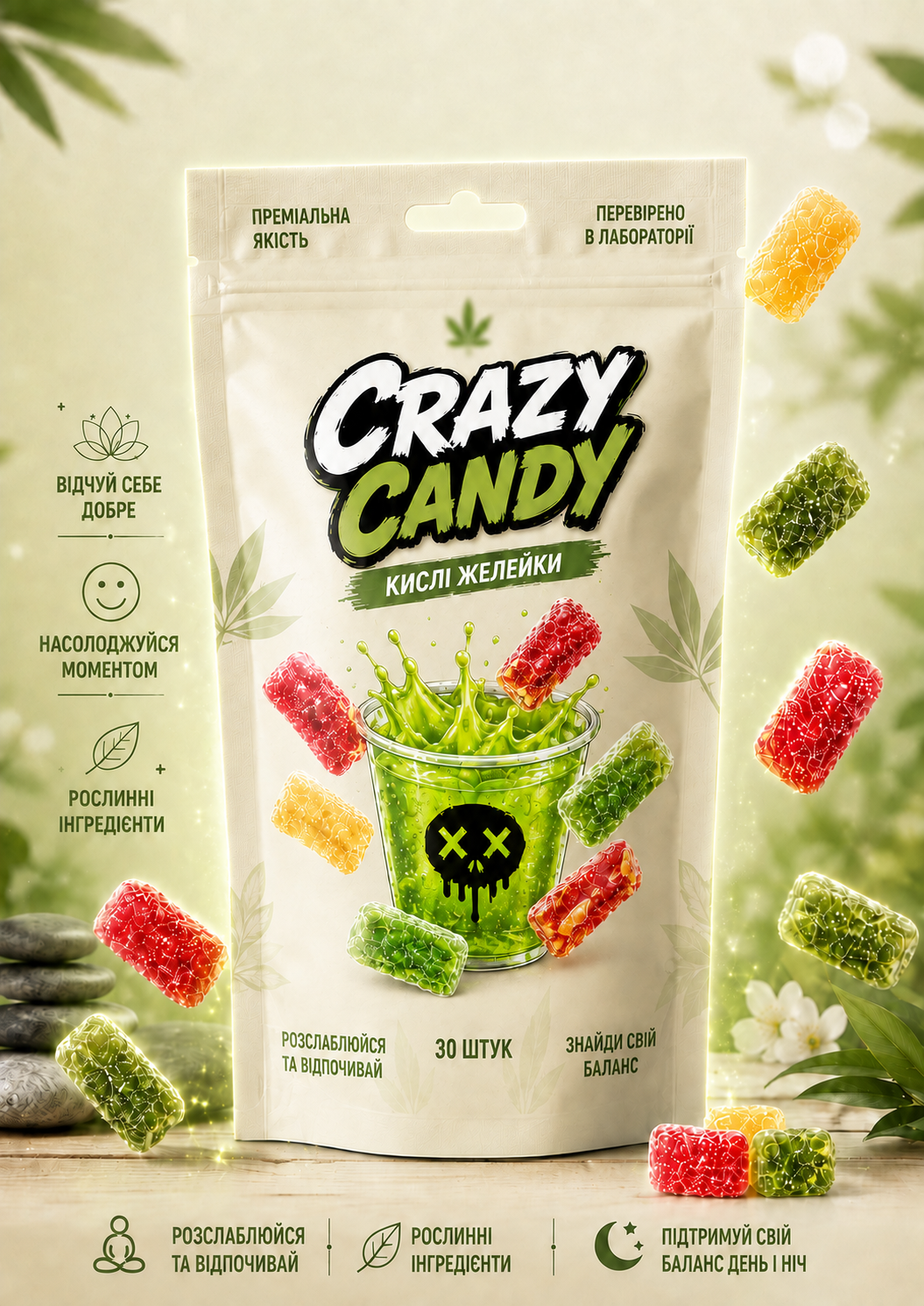 CRAZY CANDY ЗДИВУЮТЬ ЯК ТРЕБА